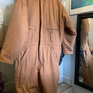 NWOT  SUPERTUFF WORKWEAR INSULATED HOODED COVERALLS NEVER WORN MENS XXL BIG+TALL